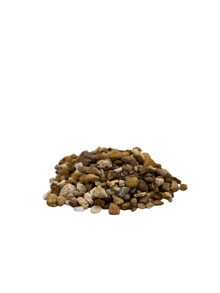 1KG Decorative Medium River Rocks -- 24 Per Case