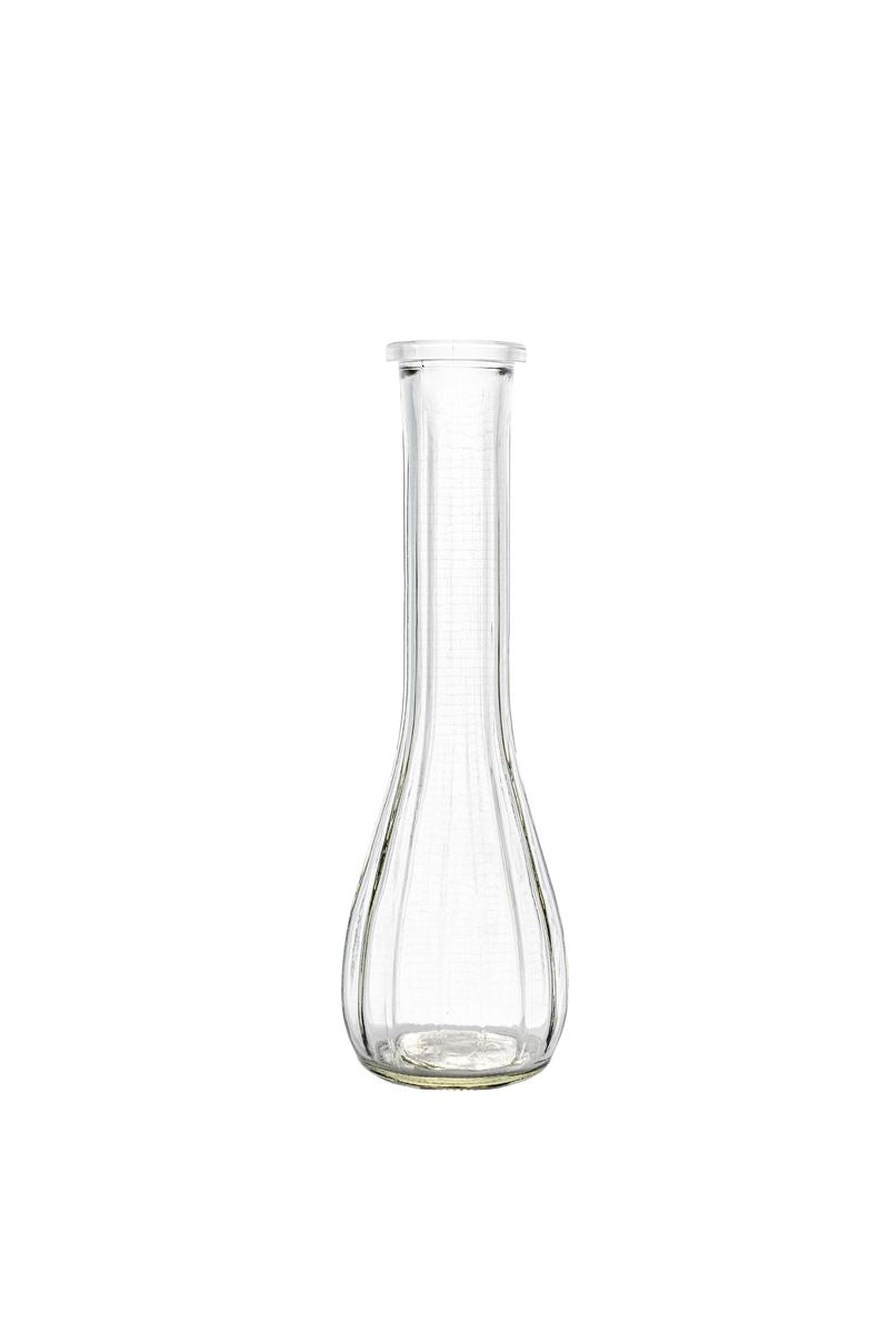 8.5 Inch Clear Bud Glass Vase 1.5"W x 8.5"H -- 24 Per Case