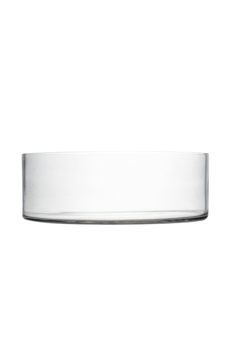 4 Inch Clear Cylinder Glass Vase 12W x 4H -- 4 Per Case