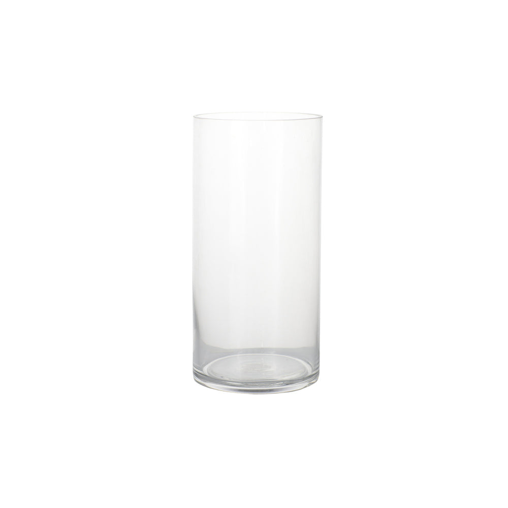 10 Inch Cylinder Glass Vase 5W X 10H -- 24 Per Case