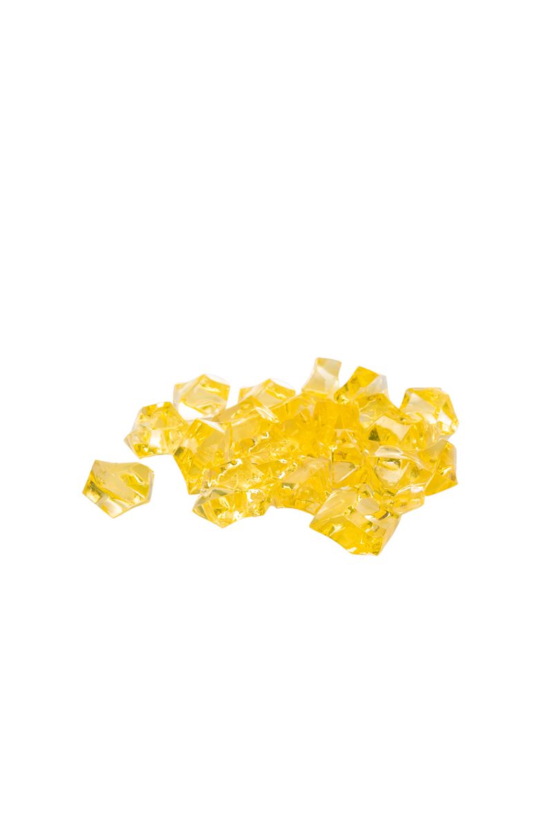 Gold Acrylic Gems -- 24 Per Case