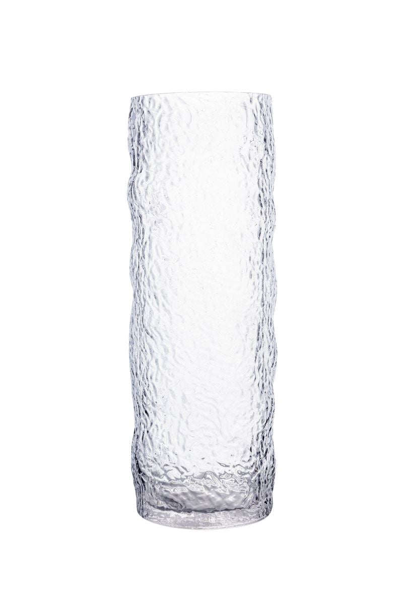 11.75 Inch Clear Cylinder Glass Vase 4"W x 11.75"H -- 12 Per Case