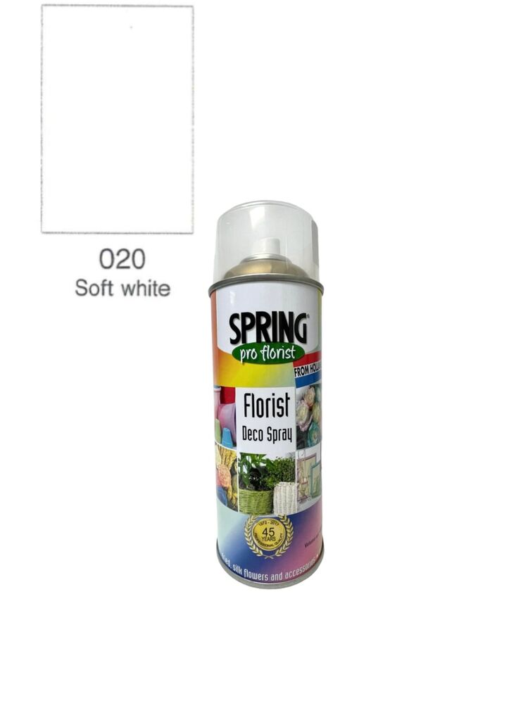 400ml Spray Color - 020 Soft White -- 12 Per Case