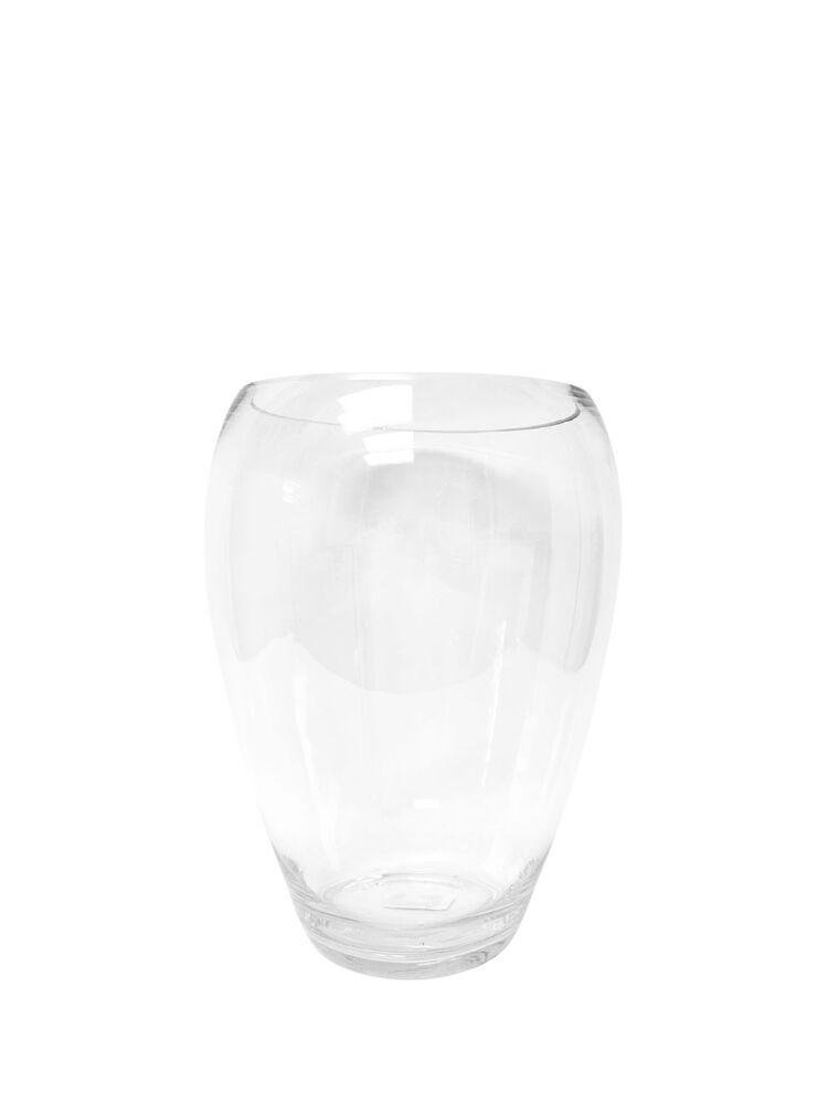 12 Inch Clear Bullet Glass Vase 7.5W x 12H -- 4 Per Case