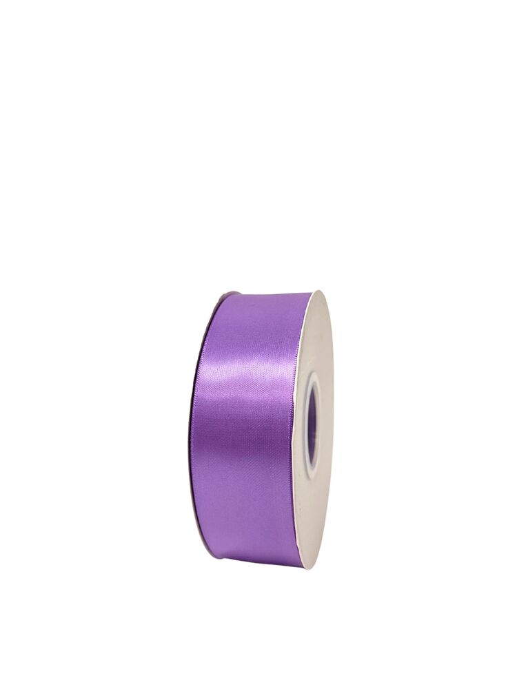 1.5 Inch Polyester Single Satin Ribbon (50 Yards) - Hyacinth -- 9 Per Case