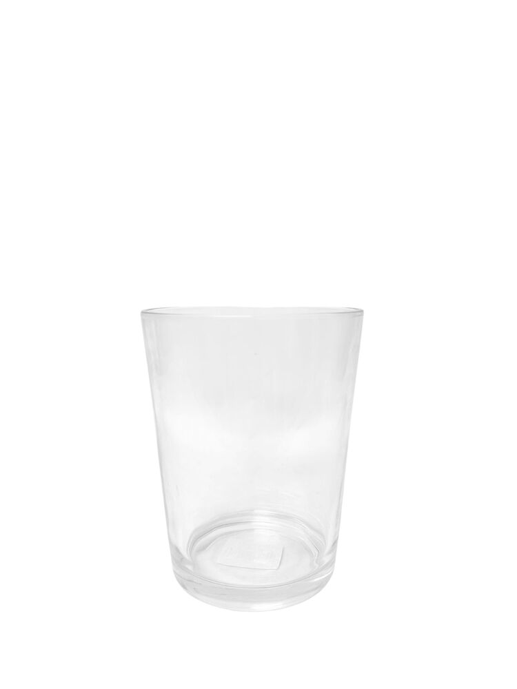 6.5 Inch Clear Candle Holder 5W x 6.5H -- 12 Per Case