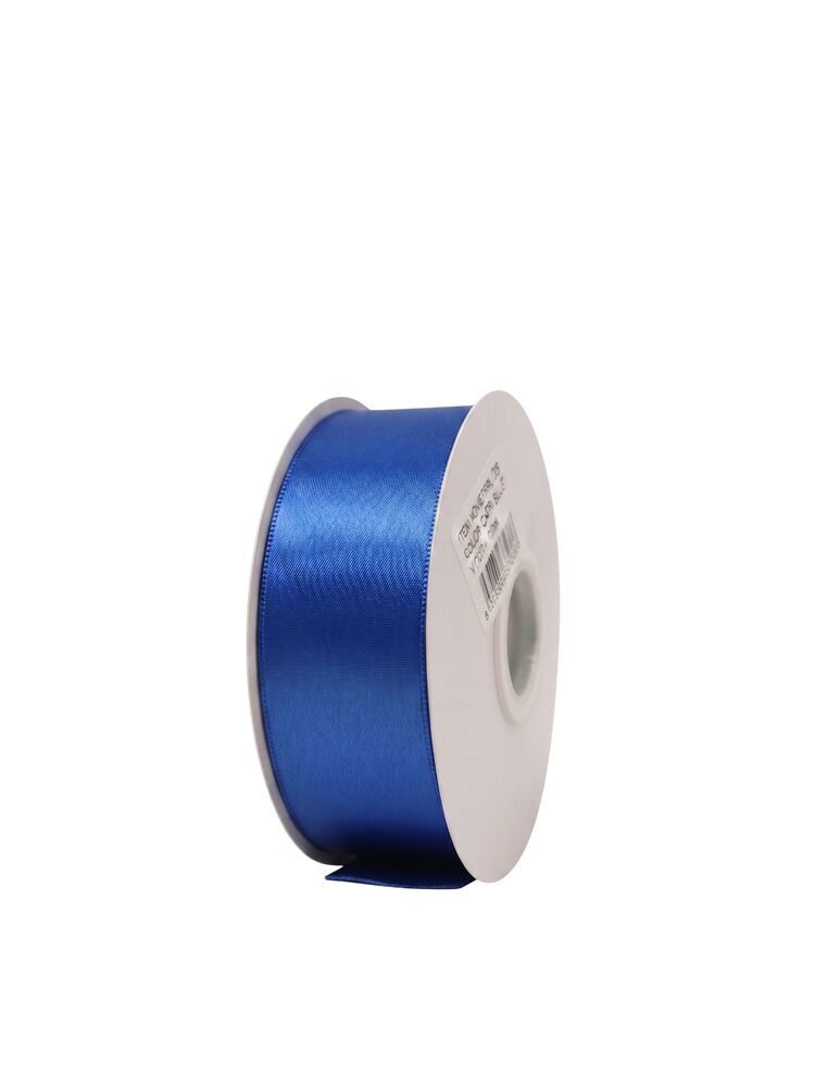 1.5 Inch Polyester Single Satin Ribbon (50 Yards) - Capri Blue -- 9 Per Case