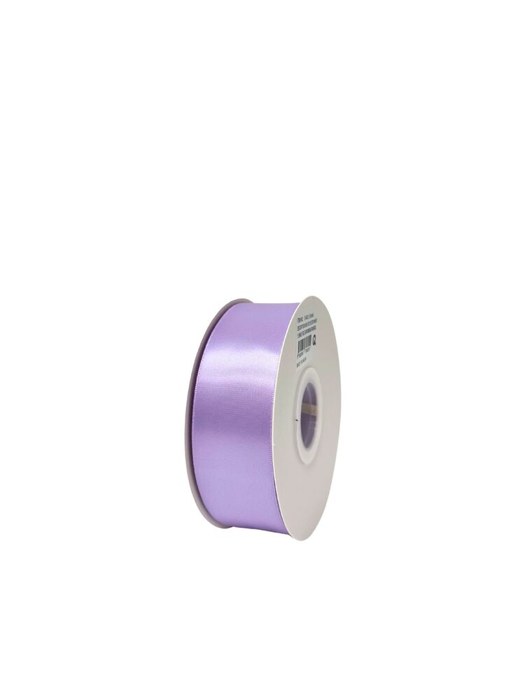 1.5 Inch Polyester Single Satin Ribbon (50 Yards) - Light Orchid -- 9 Per Case