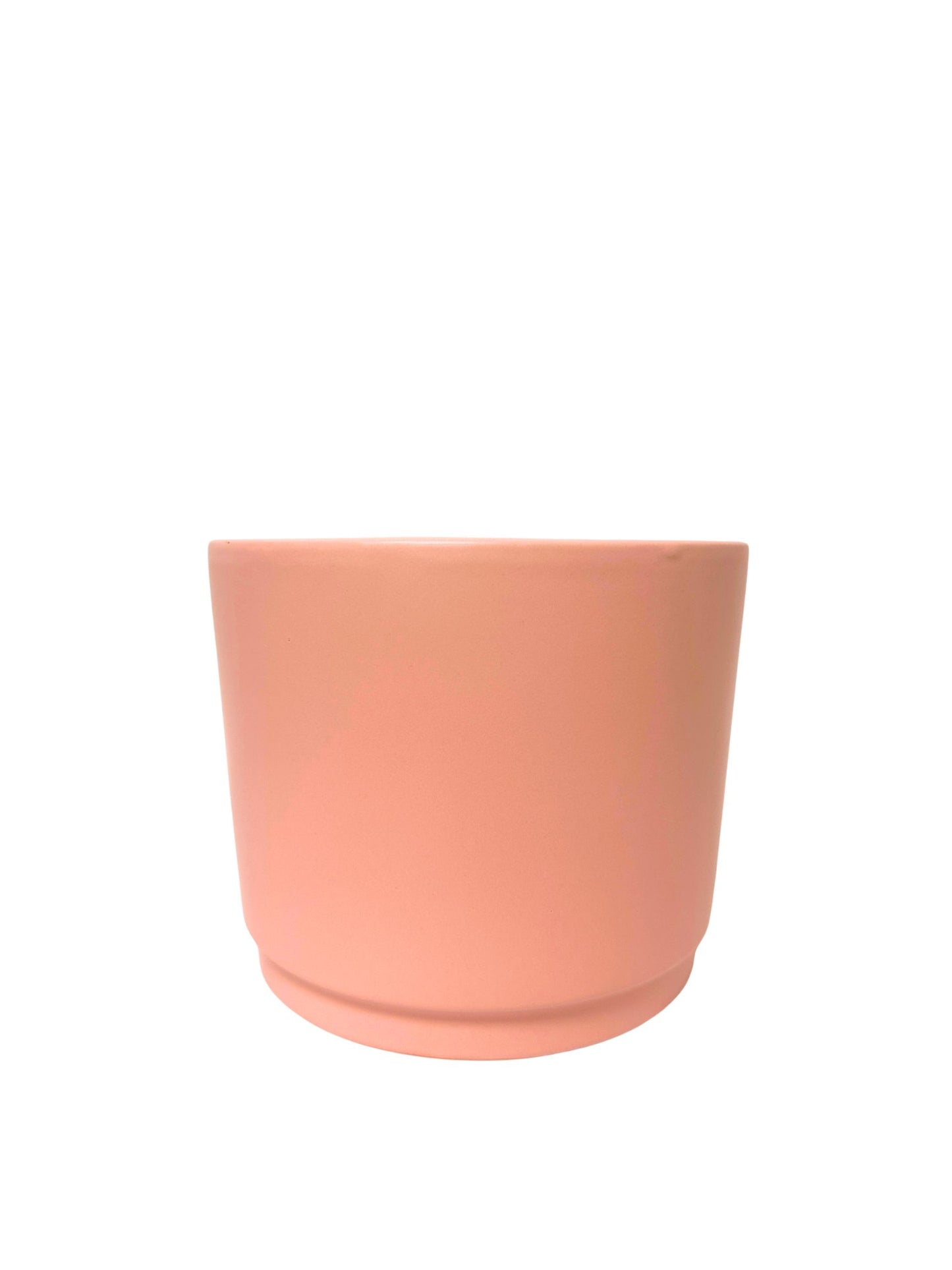 5.5 Inch Rose Blossom Round Ceramic Vase 6.75"W x 5.5"H -- 8 Per Case