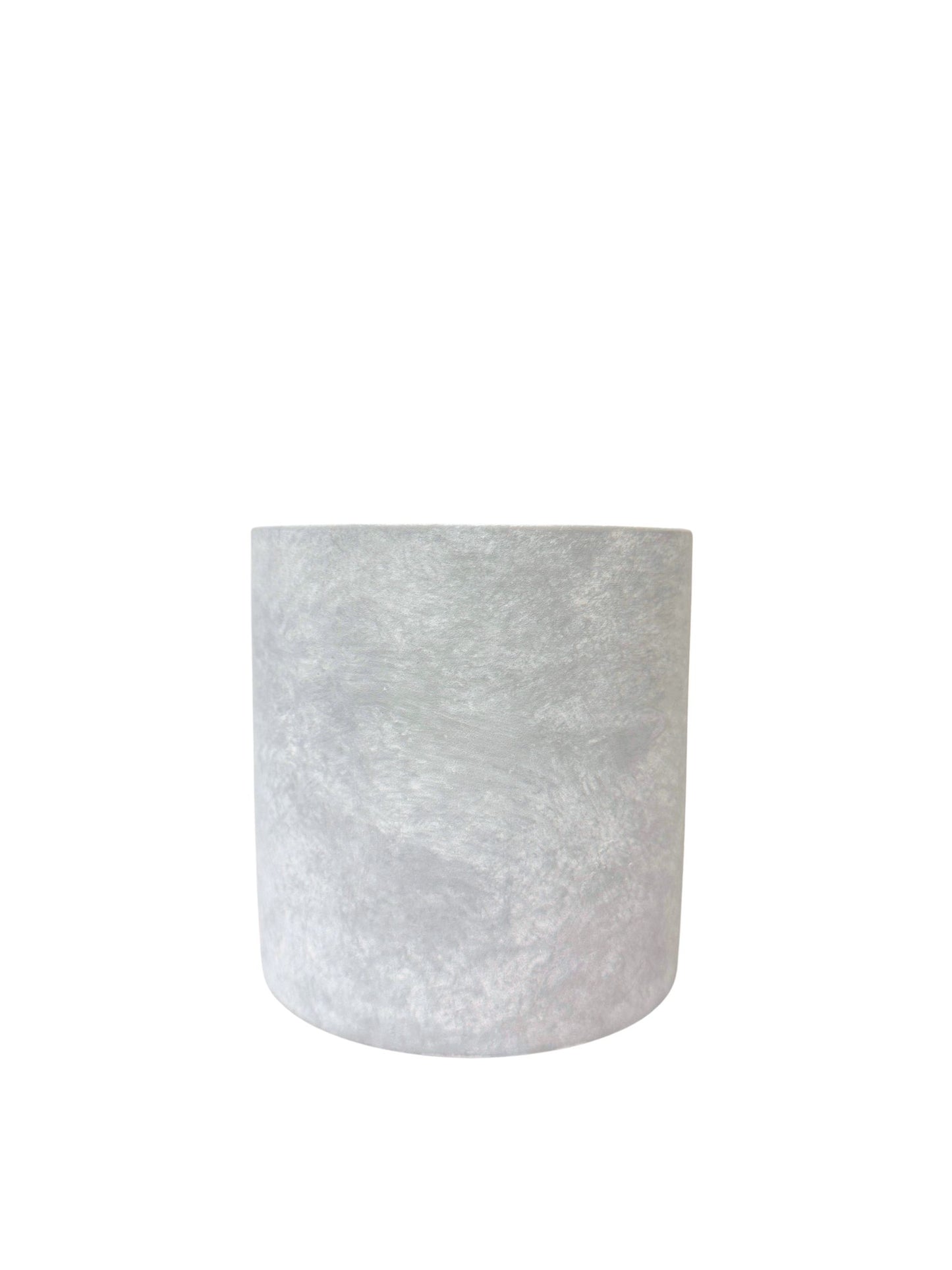5 Inch Gray Cylinder Ceramic Vase 5"W x 5"H -- 24 Per Case