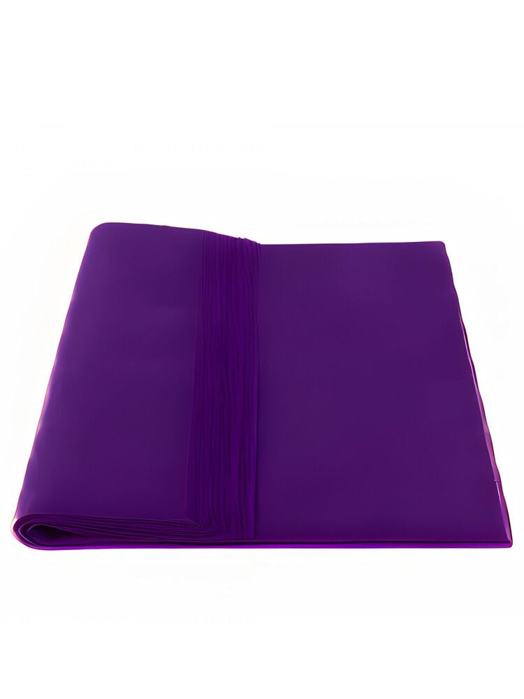 Dark Purple Flower Wrapping Paper 20pcs -- 50 Per Case
