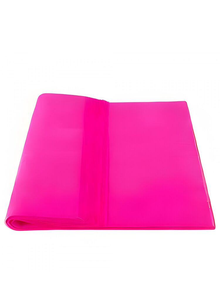 Hot Pink Flower Wrapping Paper 20pcs -- 50 Per Case