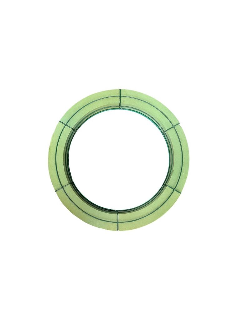 12 Inch Wreath Aquafoam -- 1 Per Case