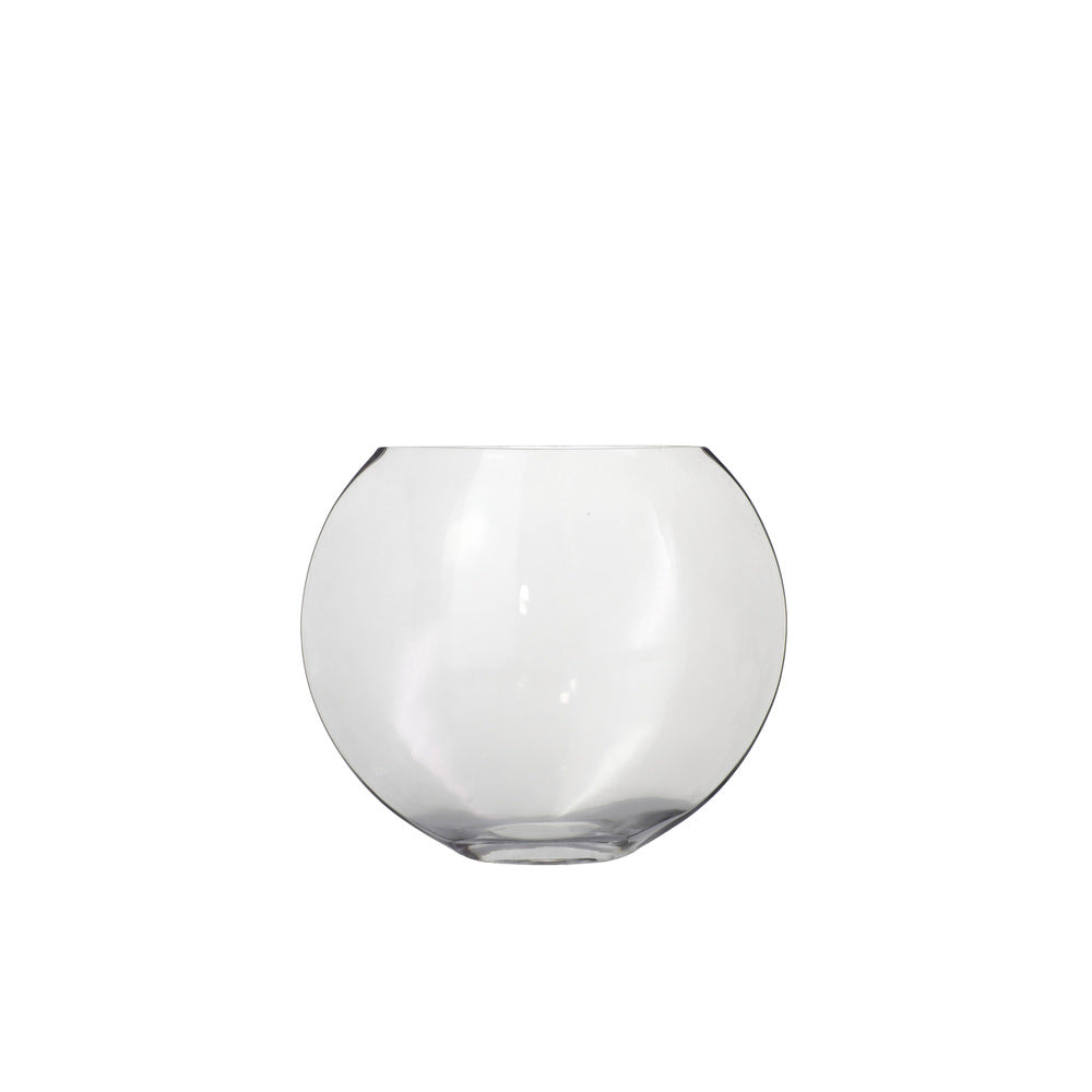 10 Inch Clear Eye Glass Vase 11.75"L x 4.75"W x 10"H -- 6 Per Case