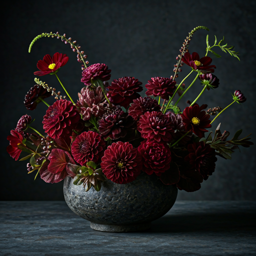 Moody Florals: Embracing Rich & Earthy Tones