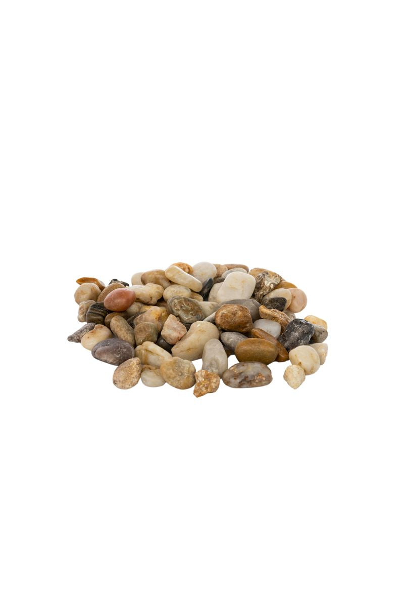 1KG Decorative Small River Rocks -- 24 Per Case