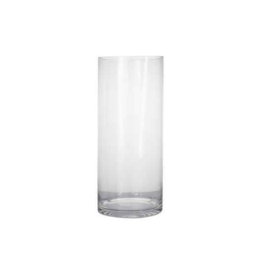 14 Inch Clear Cylinder Glass Vase 6W x 14H -- 6 Per Case