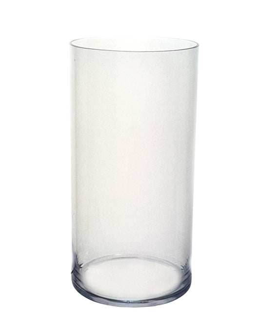 16 Inch Clear Cylinder Glass Vase 6W x 16H -- 4 Per Case
