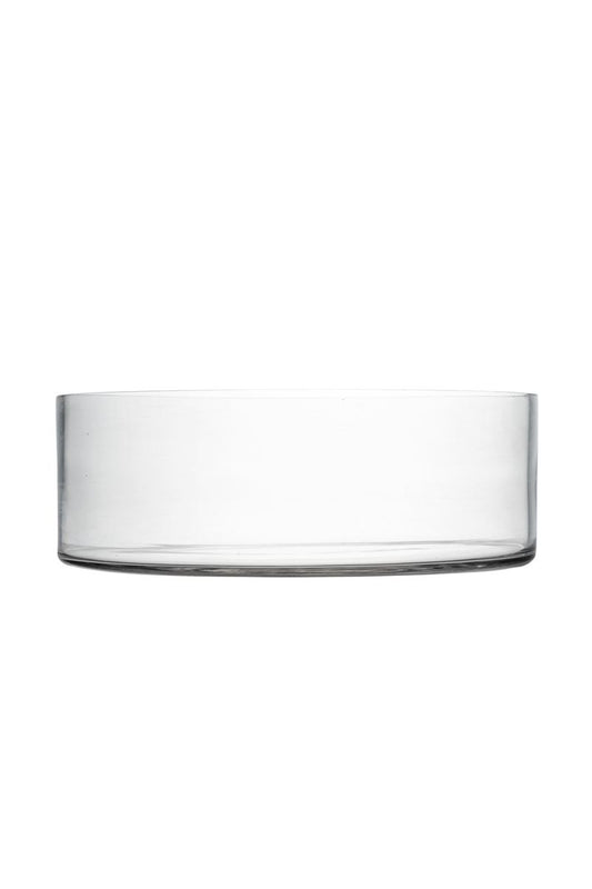 4 Inch Clear Cylinder Glass Vase 12W x 4H -- 4 Per Case
