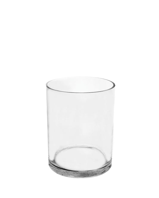 6 Inch Clear Cylinder Glass Vase 5W x 6H -- 36 Per Case