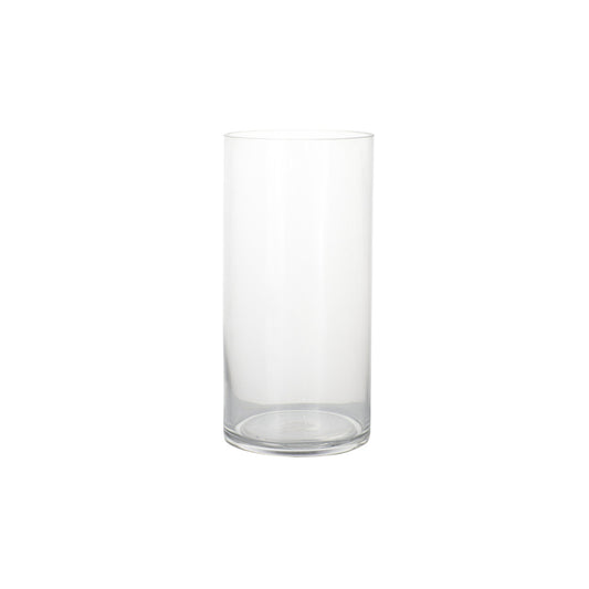 10 Inch Cylinder Glass Vase 5W X 10H -- 24 Per Case
