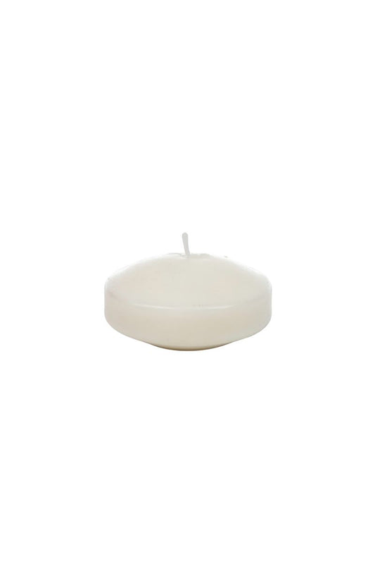 White Floating Candle -- 72 Per Case