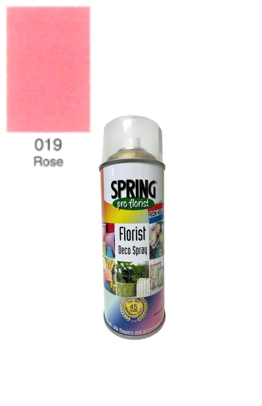 400ml Spray Color - 019 Rose -- 12 Per Case