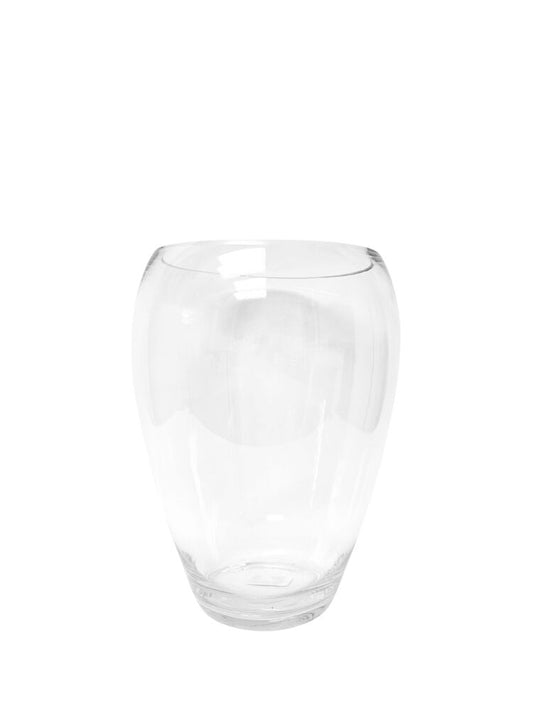 12 Inch  Clear Bullet Glass Vase 7.5W x 12H -- 4 Per Case