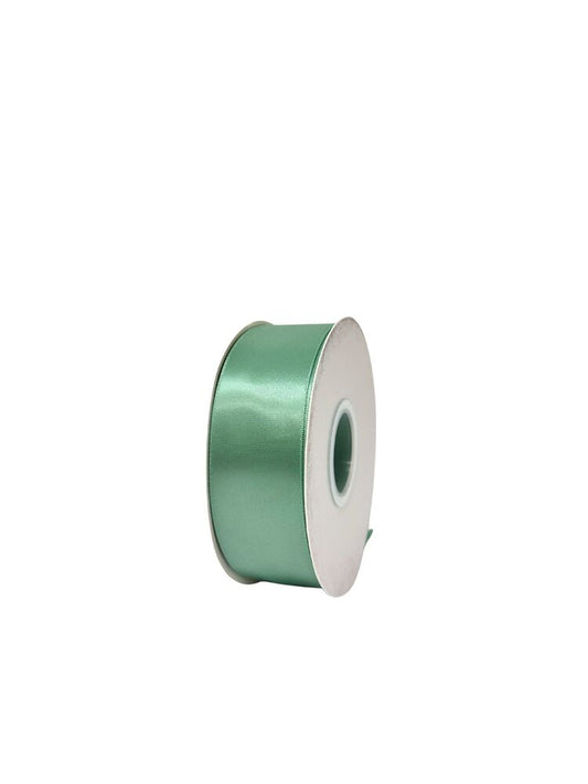 1.5 Inch Polyester Single Satin Ribbon (50 Yards) - Sage Green -- 9 Per Case