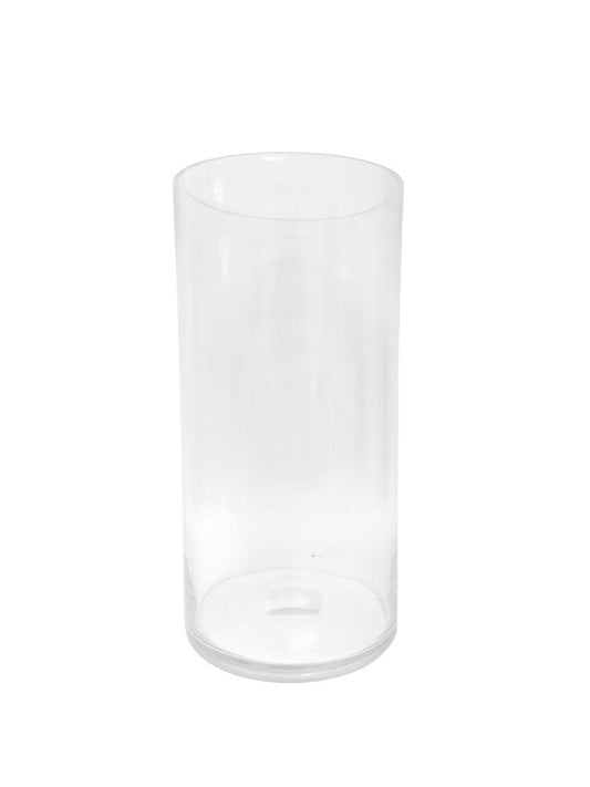 16 Inch Clear Cylinder Glass Vase 8W x 16H -- 4 Per Case