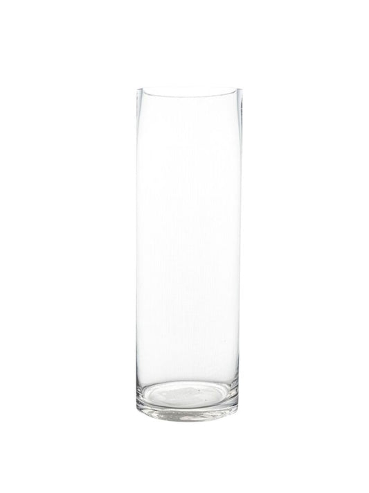 24 Inch Clear Cylinder Glass Vase 6W x 24H -- 12 Per Case