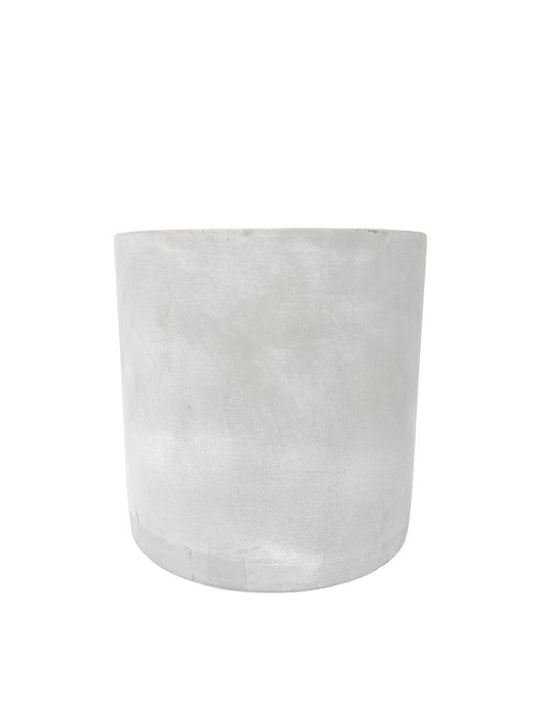 7 Inch Gray Cylinder Cement Planter 6W x 6H -- 4 Per Case