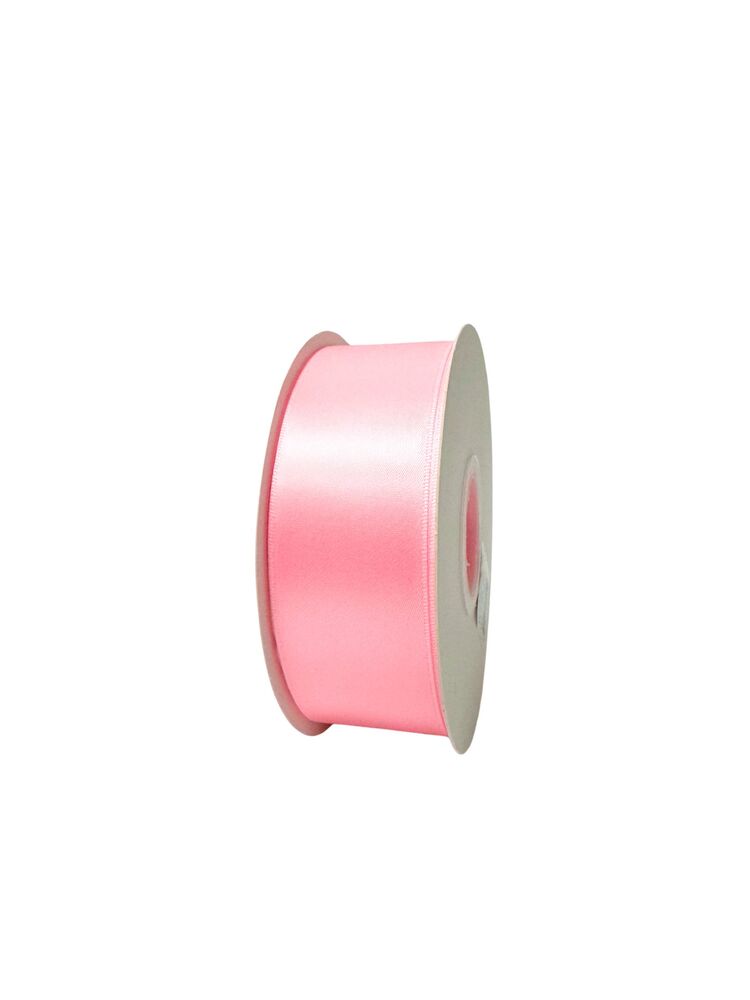 1.5 Inch Polyester Single Satin Ribbon (50 Yards) - Pearl Pink -- 9 Per Case