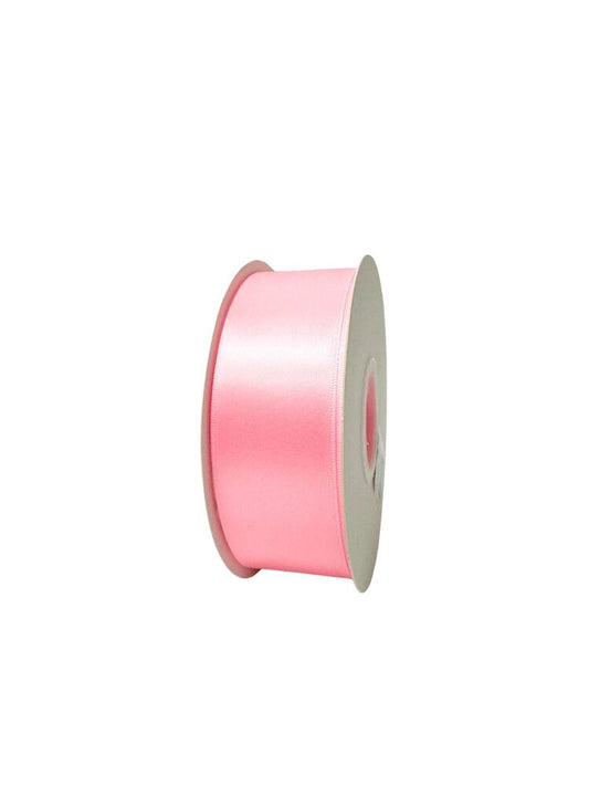 1.5 Inch Polyester Single Satin Ribbon (50 Yards) - Pearl Pink -- 9 Per Case