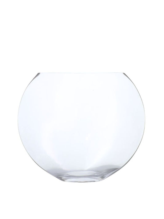 13 Inch Clear Eye Glass Vase 16.5L x 4.5W x 13H -- 4 Per Case