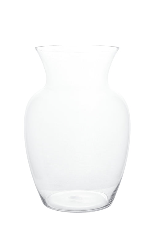 16 Inch Clear Belly Glass Vase 8.5W x 16H -- 4 Per Case