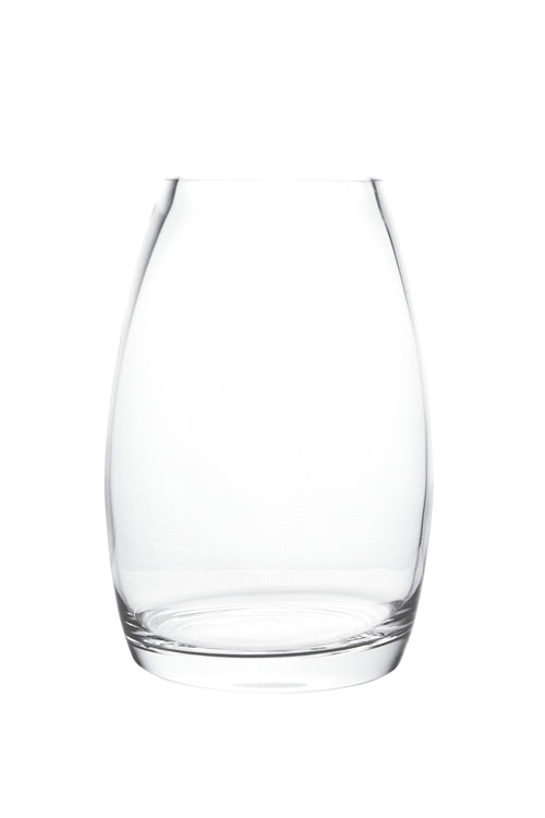 10 Inch Clear Bullet Glass Vase 4.5W x 10H -- 6 Per Case